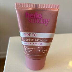 SPF 50 Glow Primer The Illuminating One hello sunday NEW UVB & UVA sunscreen
